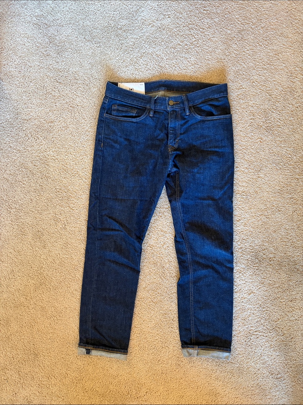 Banana Republic Dark Blue Straight Leg Jeans